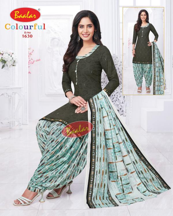 Baalar Colourful Vol-16 Cotton Designer Patiyala Dress Material